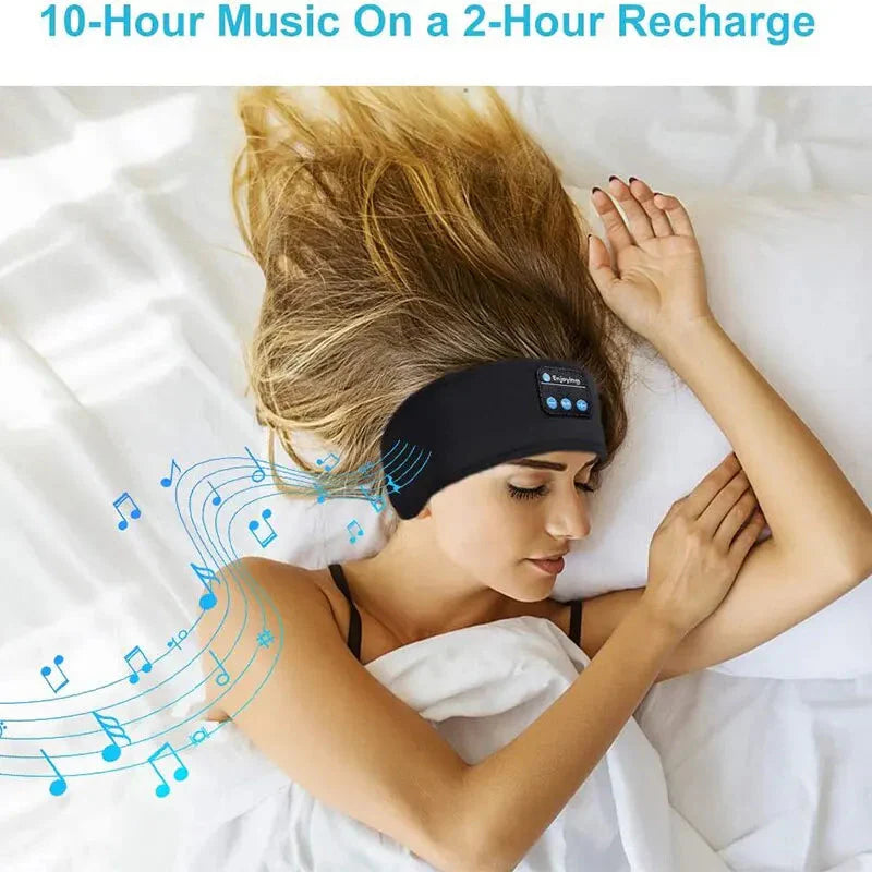 Experience Blissful Sleep with Our Bluetooth Sleep Headband: Enjoy Wireless Sound & 10-Hour Battery Life!
