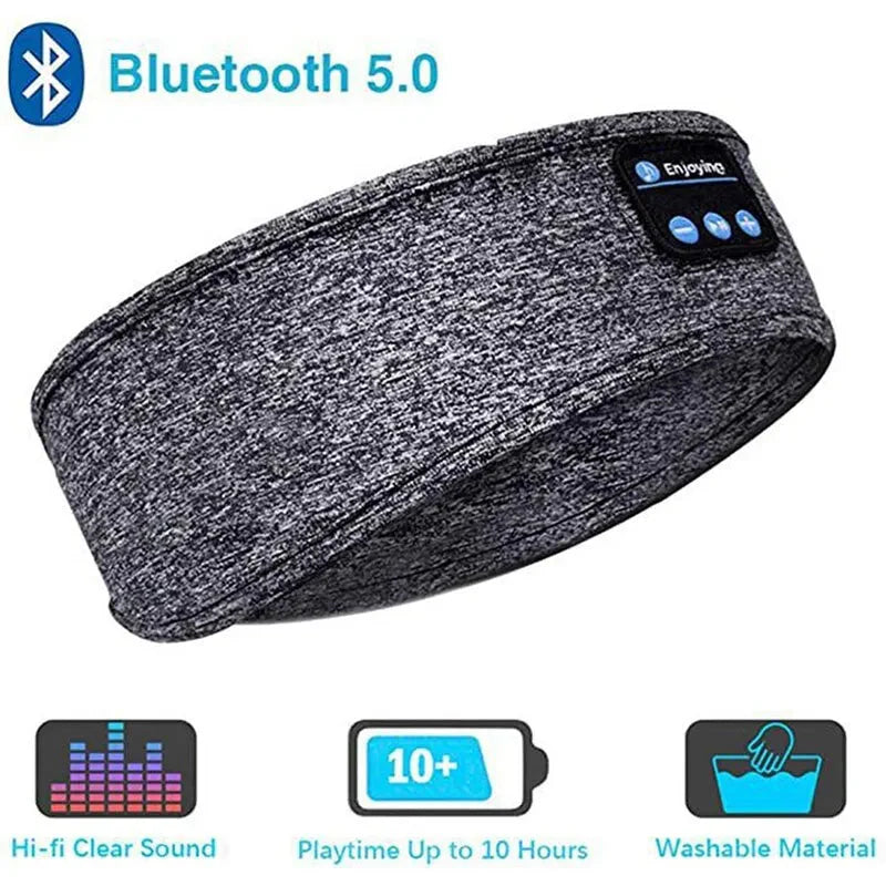 Experience Blissful Sleep with Our Bluetooth Sleep Headband: Enjoy Wireless Sound & 10-Hour Battery Life!