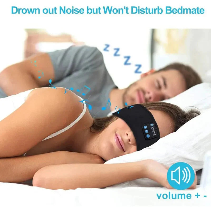 Experience Blissful Sleep with Our Bluetooth Sleep Headband: Enjoy Wireless Sound & 10-Hour Battery Life!