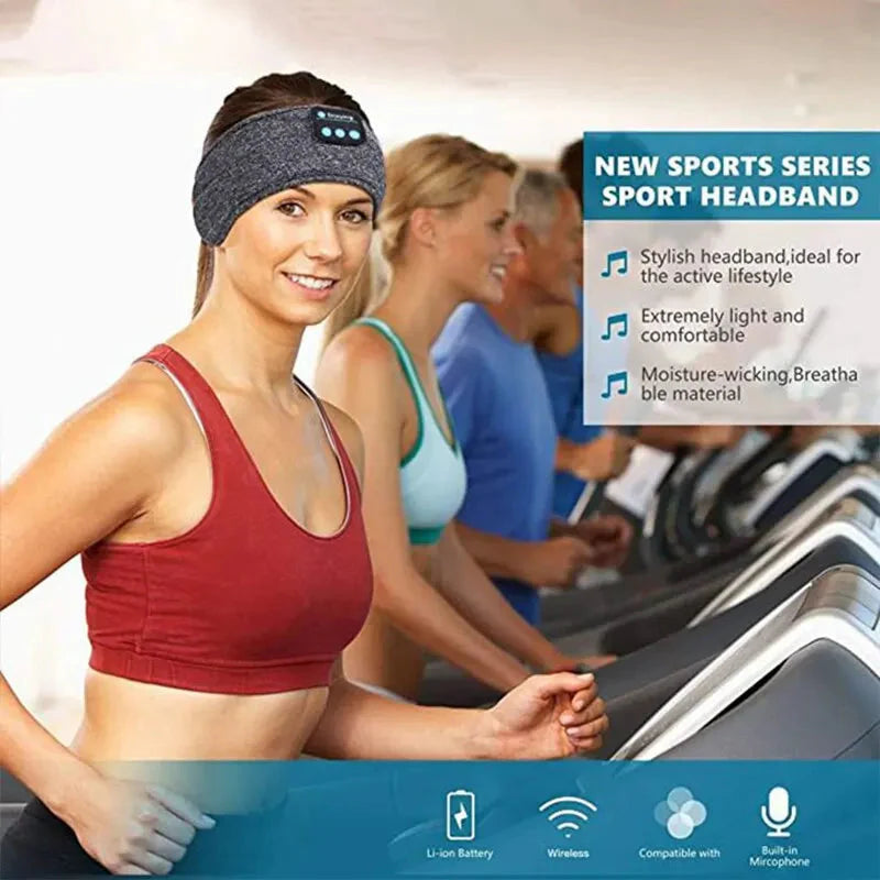 Experience Blissful Sleep with Our Bluetooth Sleep Headband: Enjoy Wireless Sound & 10-Hour Battery Life!